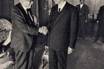 Aldo Moro And Pietro Nenni